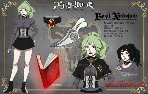 Black Clover Oc Bazil By Mela Mka On Deviantart Black Clover Oc