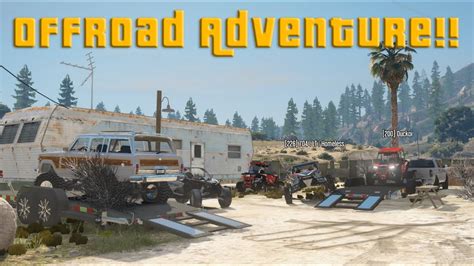 The Ultimate Offroad Adventure In FIVEM Part 1 YouTube
