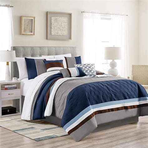 Blue Luxury King Comforter Sets