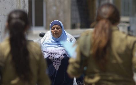 Report Of Idf Strip Searching Palestinian Women Causes Uproar Draws Un Criticism The Times Of