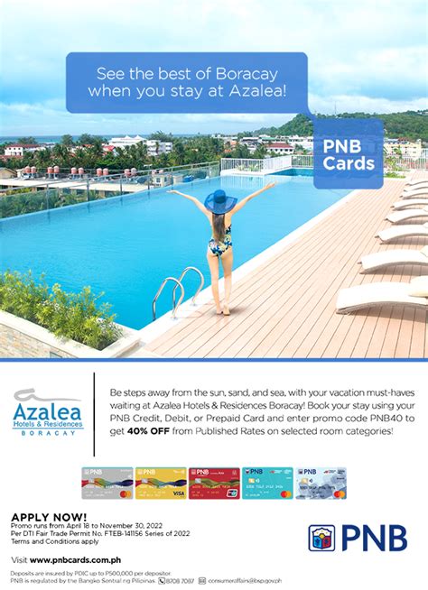 OFF At Azalea Hotels Residences Boracay With Your PNB Card Philippine National Bank