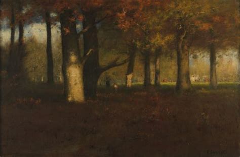 Woodland Scene George Inness 1825 1894 1891 Oil On Canvas