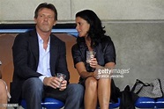 Genk's former head coach Frank Vercauteren and his wife Lucile Fol ...