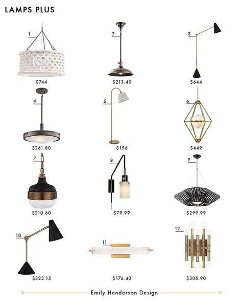 Lamps Plus Emily Henderson Design Lighting Roundup Emily Henderson