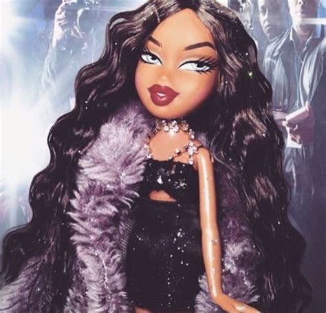 Follow the vibe and change your wallpaper every day! Follow @BakedBubbleGum for more pins! ♡ | Black bratz doll ...