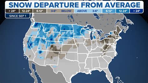 Where Is The Snow Us Approaches Midpoint Of Meteorological Winter