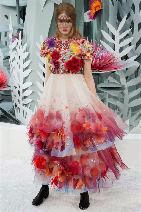 Stylefluid Trendz Chanel Goes Bloom For Spring Summer 2015 Couture