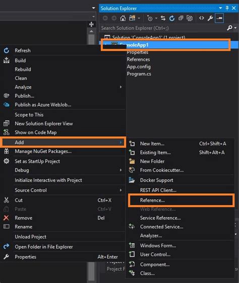 How To Add References To Your Visual Studio Project Webucator