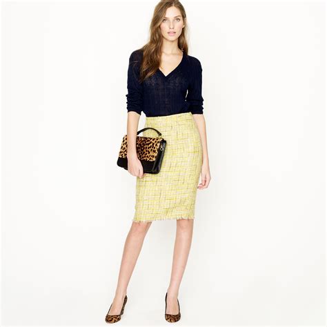 pin by ricki arnold on j crew tweed pencil skirt tweed skirt outfit pencil skirt