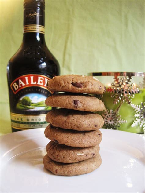 Bailey's Chocolate Mint Cookies - PB   P Design | Mint cookies, Mint chip cookies, Mint 