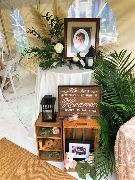 Wedding Entrance Table Wedding Rose Gold Theme Life Table Memory