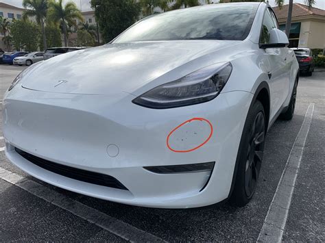 Paint Repair Of Scratches From Road Debris Tesla Motors Club