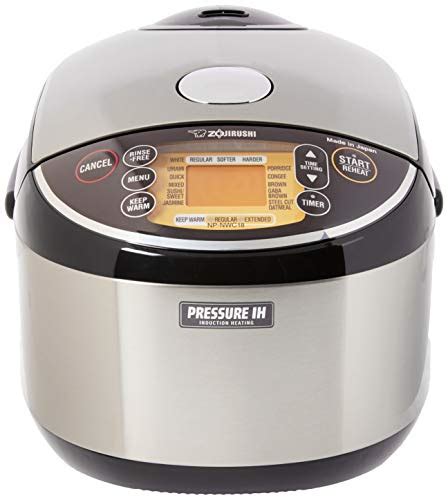 Zojirushi Pressure Induction Heating Rice Cooker Warmer 10 Cup