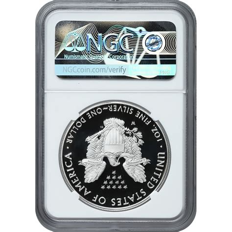 Special v75 label and first strike designation. 2020-W Silver Eagle WWII V75 Privy Mark PF69 NGC Early ...