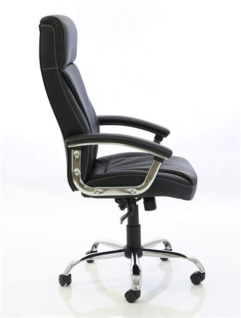 Our modern leather office chairs come in a range of builds and sizes to suit every use. Office Chair Black Penza Bonded Leather Executive Chair ...
