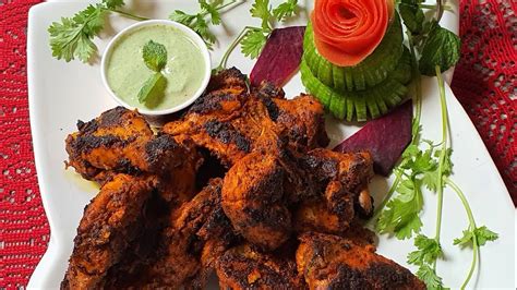 Hyderabadi Chicken Tandoori Spicyjuicyand Tempting Dish Youtube