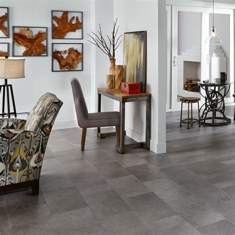 Mannington Adura Flex Rectangles Luxury Vinyl Meridian Carbon