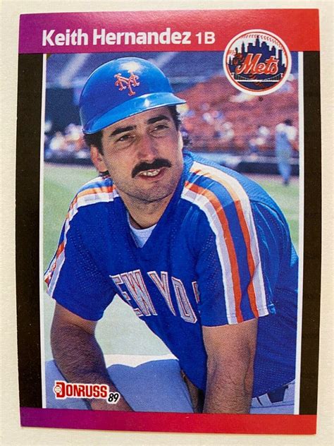 Keith Hernandez 117 Prices 1989 Donruss Baseball Cards