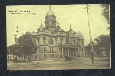 Waterloo Iowa County Court House Vintage Postcard Ebay