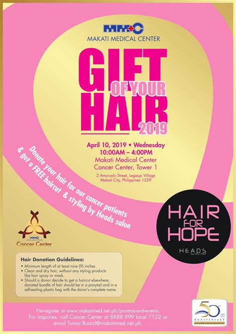 Makati Medical Center Offers Free Haircut For A Cause Orange Magazine