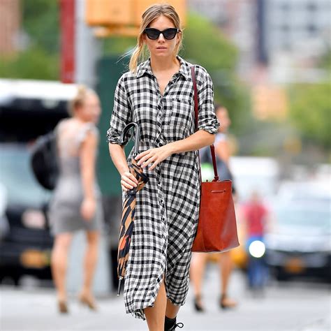 Sienna Miller Has Found The Perfect Shirtdress For Fall—and Its Only