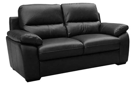 Did you scroll all this way to get facts about black leather sofa? SALE Gloucester Regular 2 Seater Black Leather Sofa Sofas ...