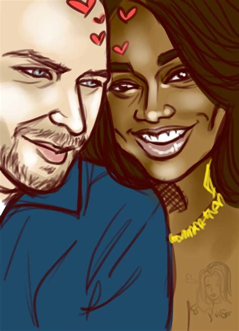Love Illustrated Wmbw Bwwm Ig Ladydeebott Interracial Art Interracial Couples Cartoon