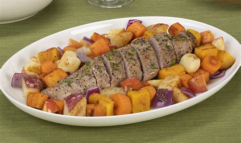 Over the years, i've taught myself, with cooking shows, books, magazines, and of course youtube, how to cook. Sheet Pan Roasted Vegetables with Pork Tenderloin ...