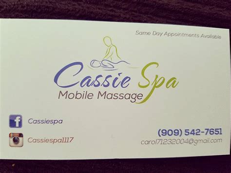 Cassie S Mobile Massage Claremont Ca