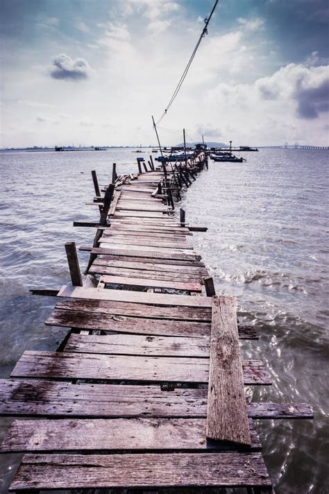 Wooden Jetty Stock Image Image Of Ocean Jetty Path 34750959