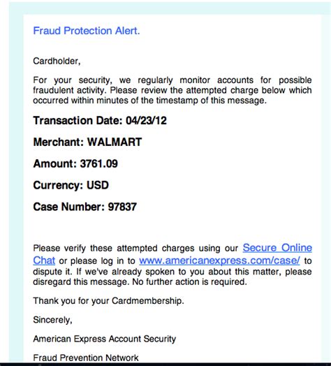 New American Express Scam Email Terry Ambrose