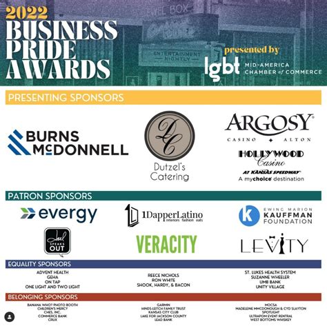 join us at the mid america lgbt chamber business pride awards