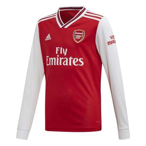 Adidas Arsenal Home Junior Long Sleeve Jersey 20192020 Sport From
