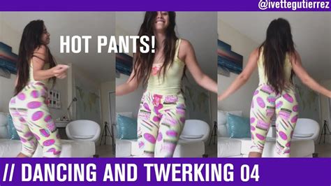 Hot Latina Dancing And Twerking In Pjs 04 Youtube