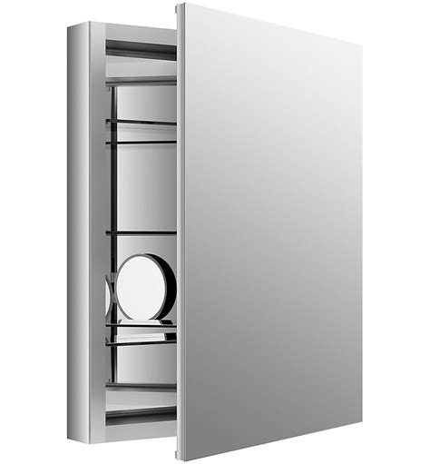 Kohler Verdera 24 Inch W X 30 Inch H Aluminum Medicine Cabinet With