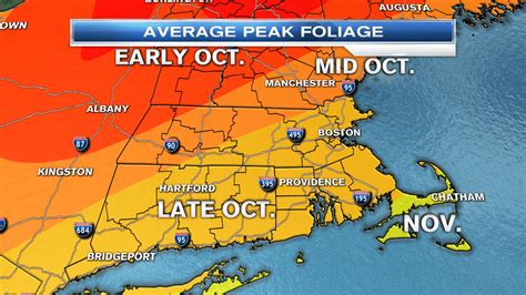 Vermont Fall Foliage Map