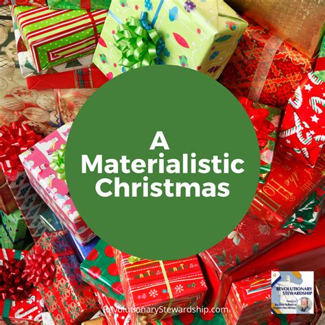 A Materialistic Christmas Ultimate Christian Podcast Radio Network