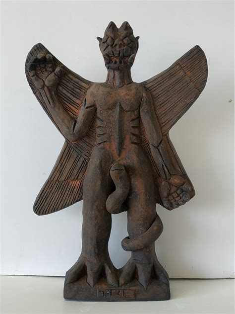 Original Large Powerful Pazuzu Demon Sculpture By Artist Etsy