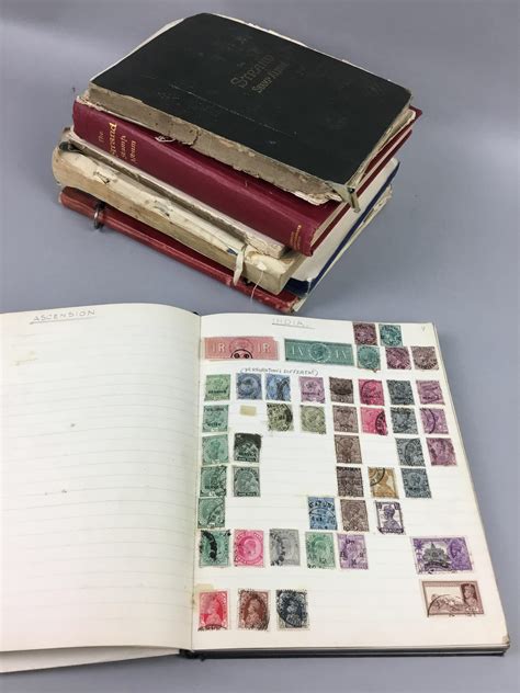 Lot 12 A Collection Of Stamp Albums