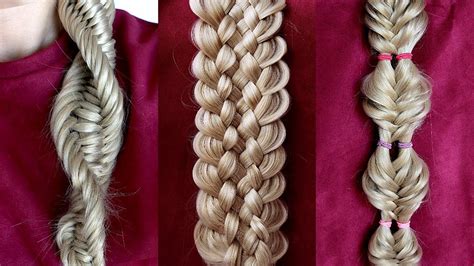 3 Epic Braids To Try On Yourself How To Braid For Beginners Basic