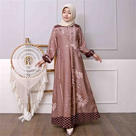 Gamis Maxmara Lux Motif Maxmara Lux Gamis Terbaru Kekinian 2021