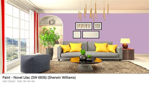 Sherwin Williams Novel Lilac Sw 6836 Paint Color Codes Similar