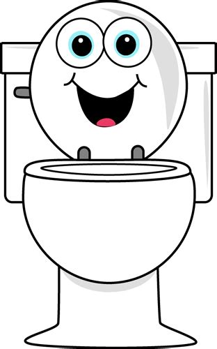 Cartoon Toilet Clip Art Cartoon Toilet Image Cartoon