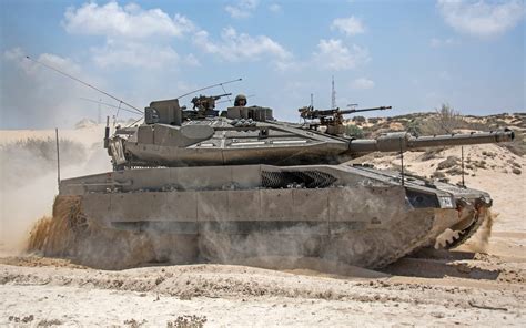 Download Wallpapers Merkava 4m Main Battle Tank 4k Israeli Army