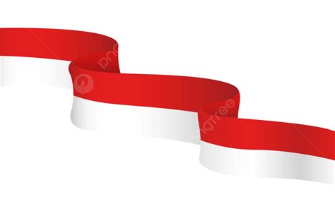 Bandera Indonesia Con Colores Rojo Y Blanco Vector Png Bandera De