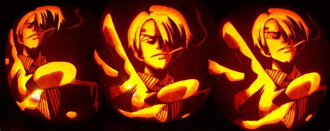 Sanji Pumpkin Carving By Rider4z On Deviantart