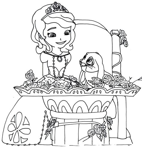 Sofia The First Coloring Pages Best Coloring Pages For Kids