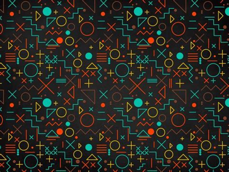 Geometric Shapes Pattern Wallpaper Hd Abstract 4k Wallpapers Images