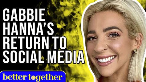 Gabbie Hanna Opens Up Her Return To Social Media New Bestselling Book