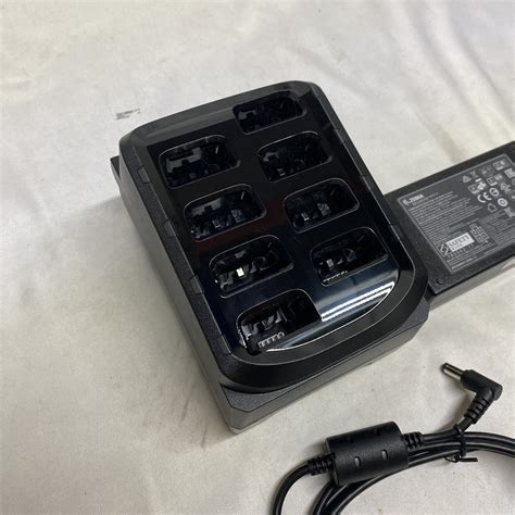 zebra rs5100 8 slot battery charger sac rs51 8schg 01 w cable and power supply ebay